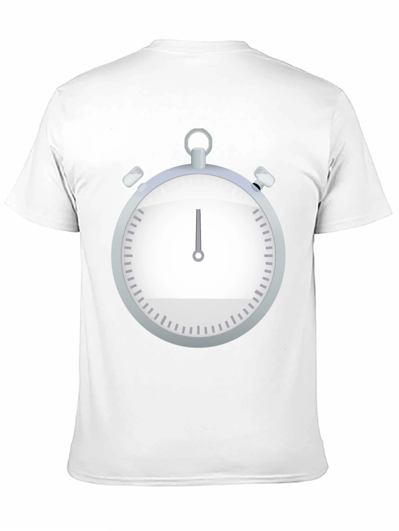 Stopwatch Graphic Tee - Classic Timekeeper Design