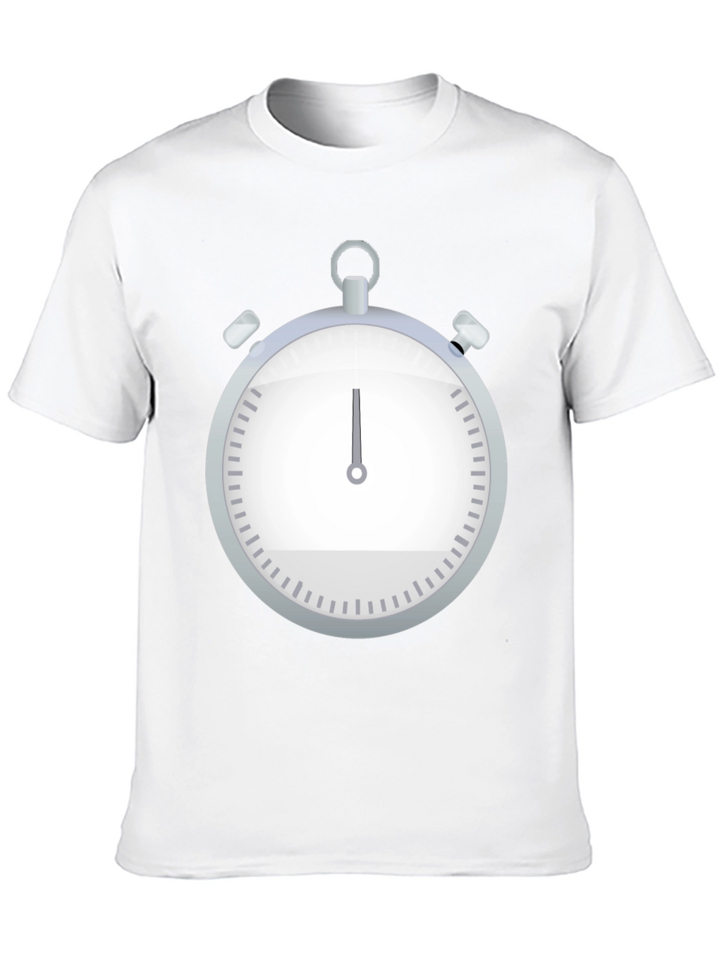 Stopwatch Graphic Tee - Classic Timekeeper Design