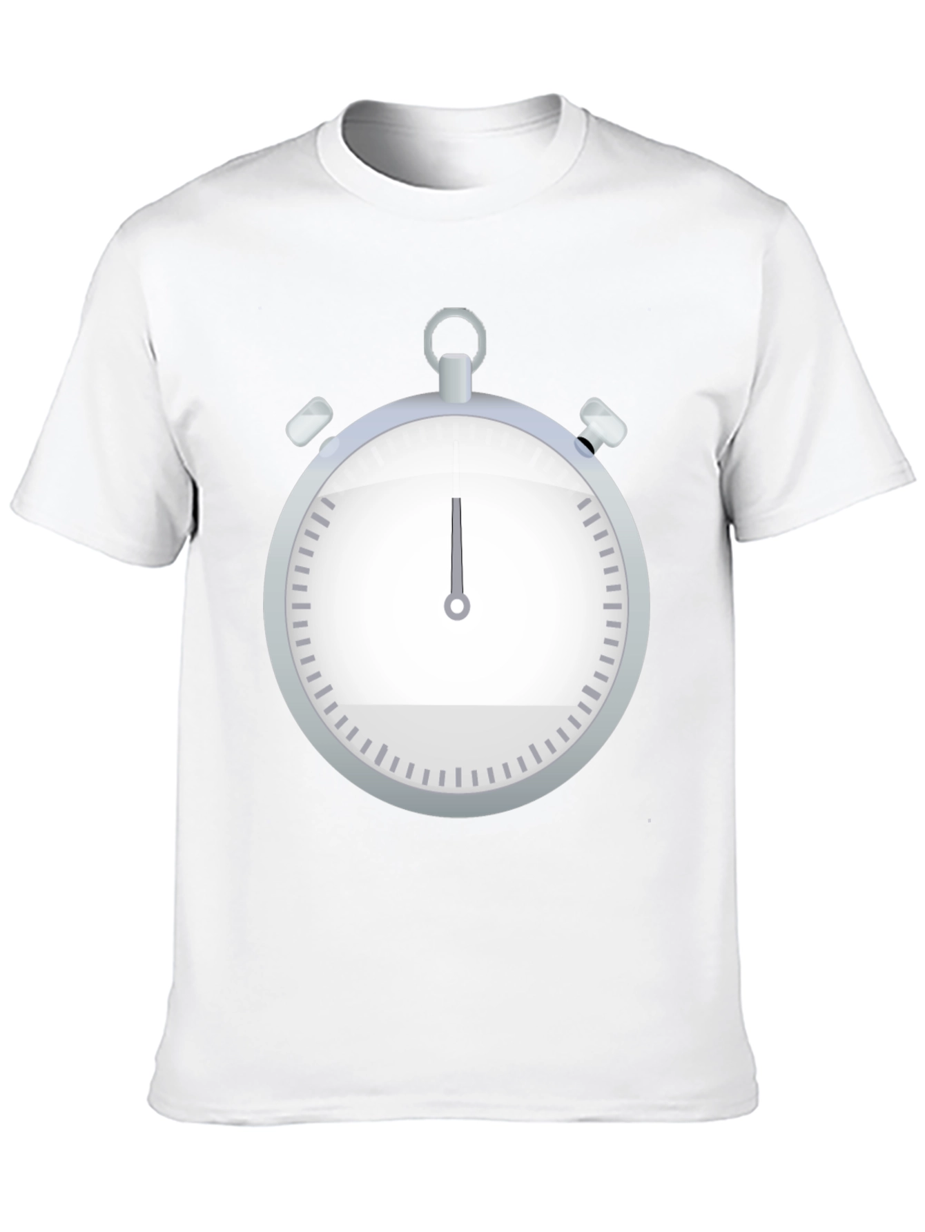 Stopwatch Graphic Tee - Classic Timekeeper Design