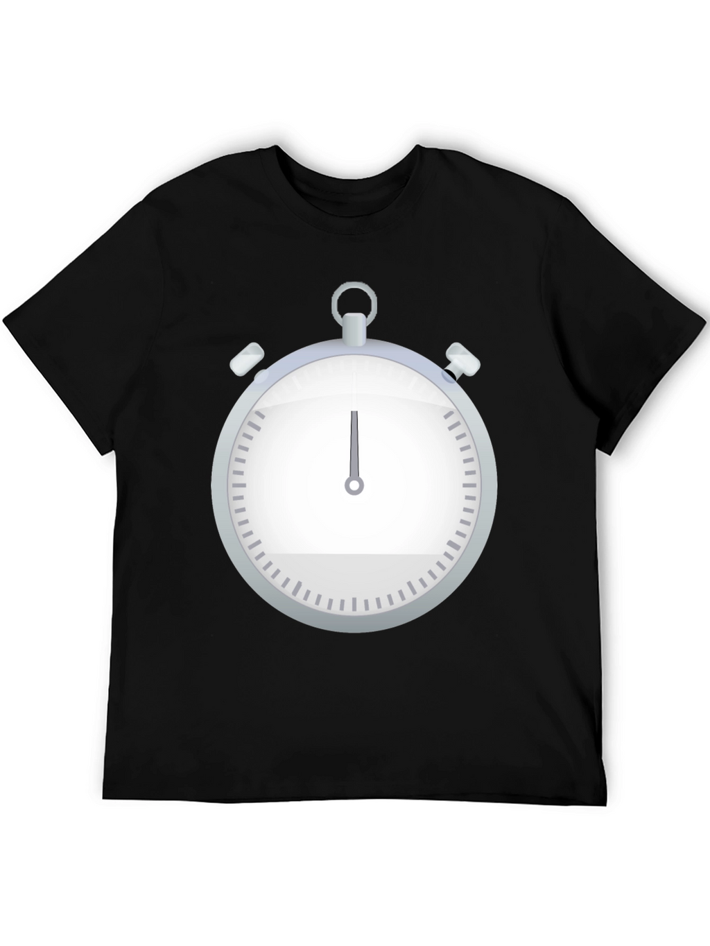 Stopwatch Graphic Tee - Classic Timekeeper Design