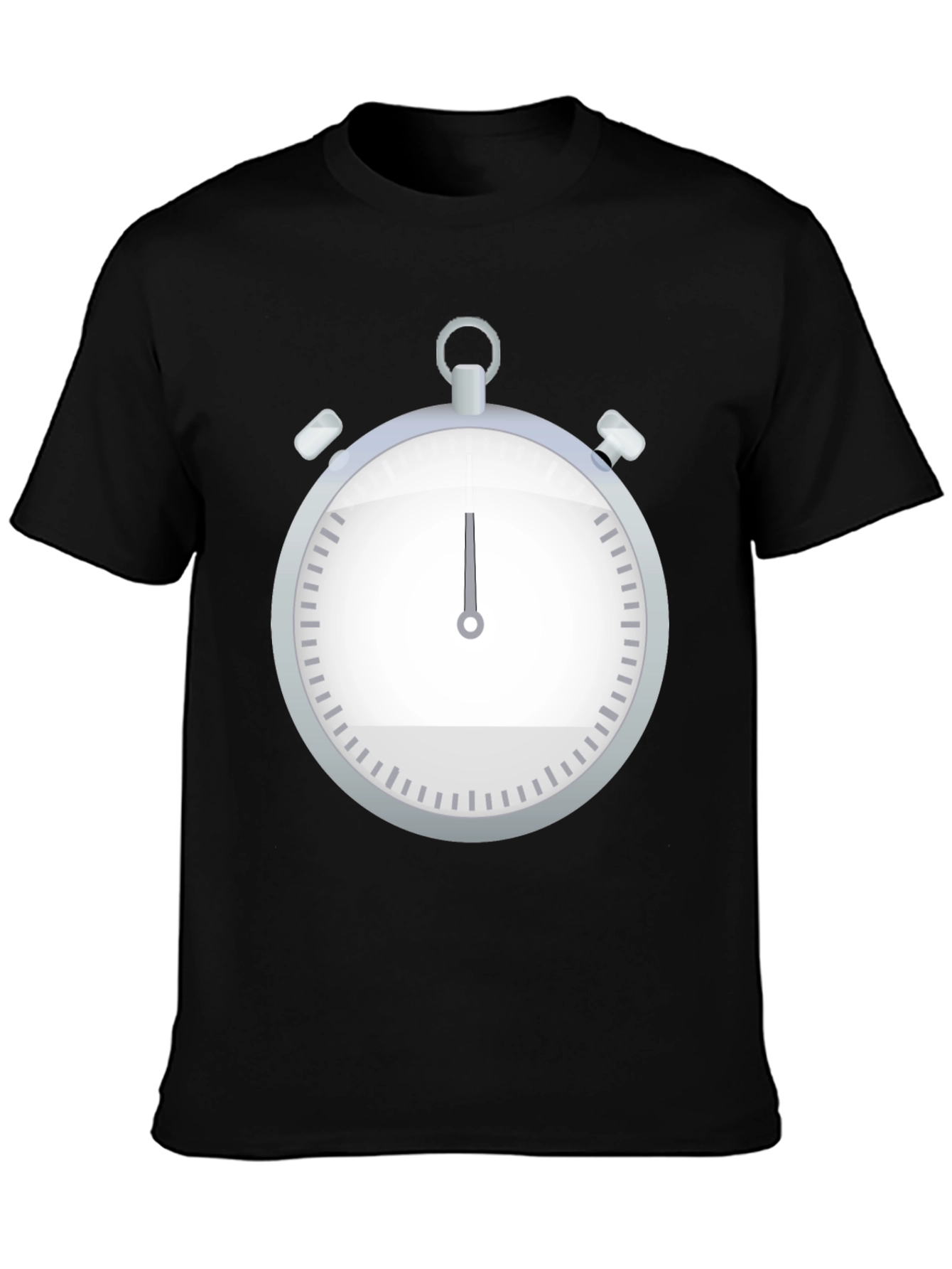 Stopwatch Graphic Tee - Classic Timekeeper Design