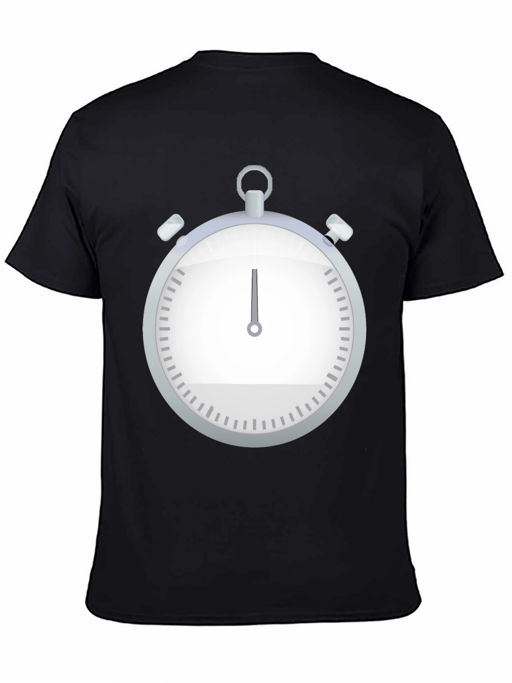 Stopwatch Graphic Tee - Classic Timekeeper Design