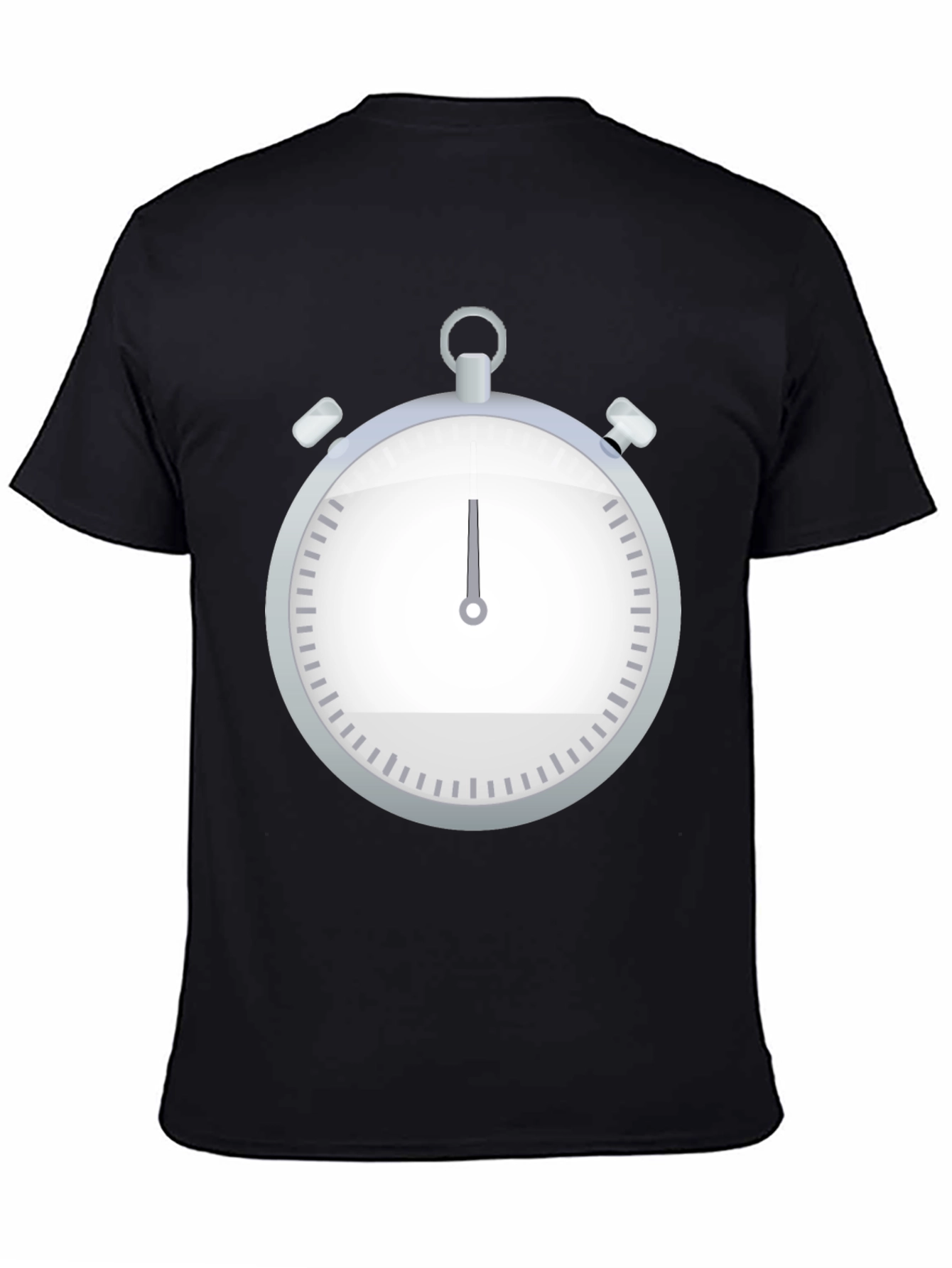 Stopwatch Graphic Tee - Classic Timekeeper Design