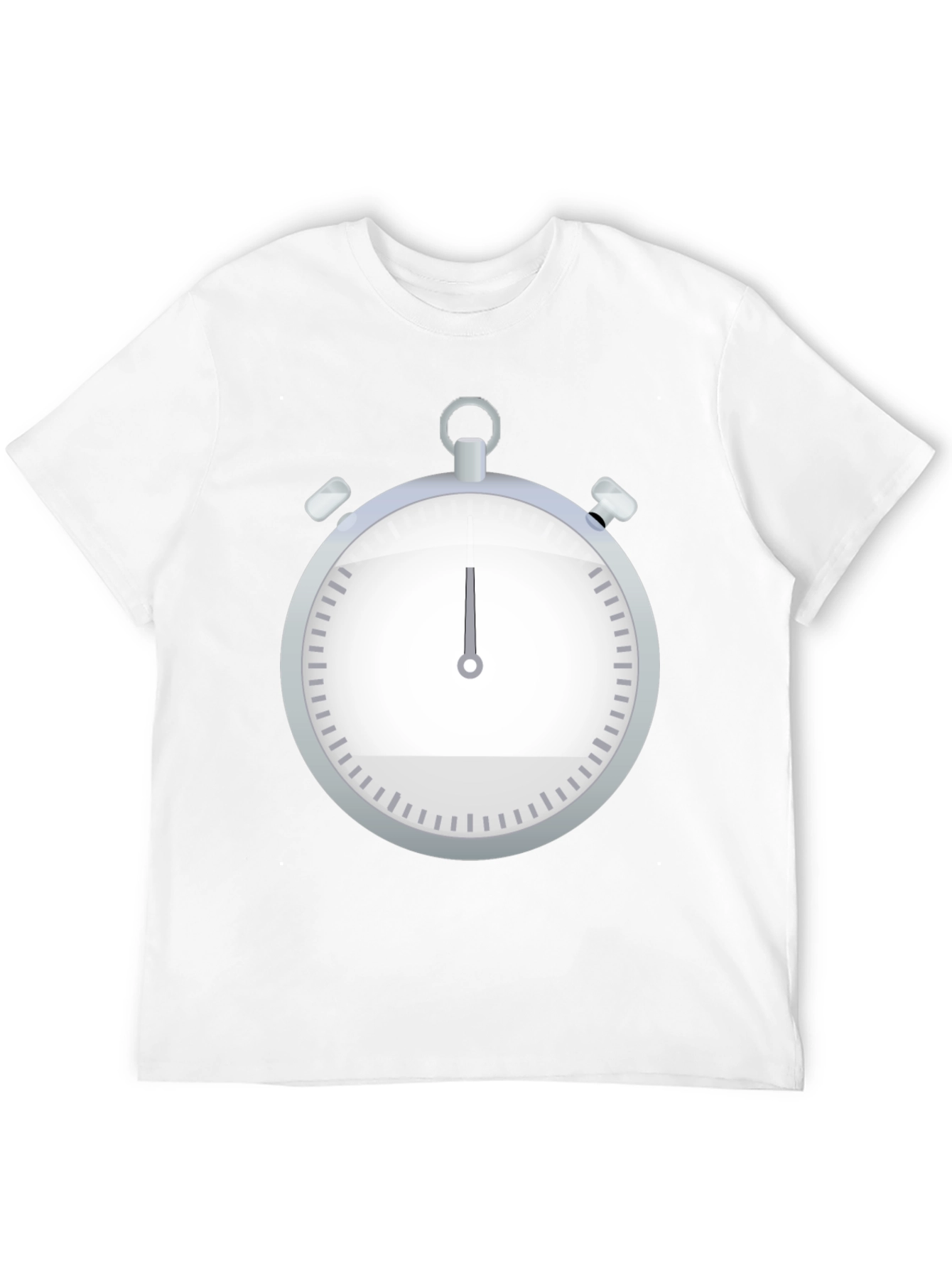 Stopwatch Graphic Tee - Classic Timekeeper Design