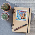 Artistic Synchronized Swimming Illustration
