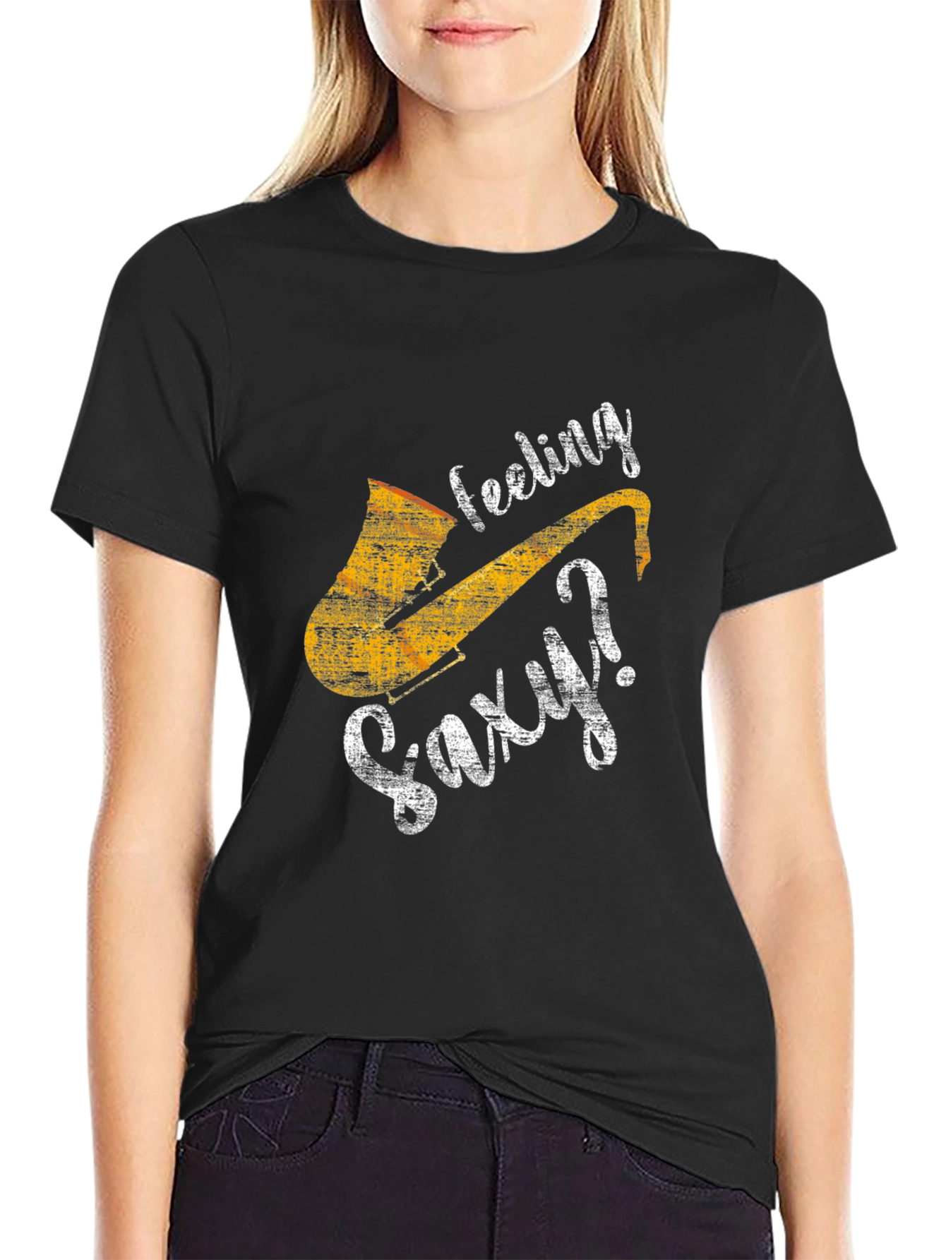 Feeling Saxy? Mens Graphic Tee
