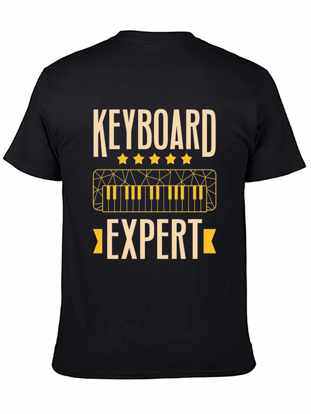 Keyboard Expert Graphic Tee - Musician T-Shirt