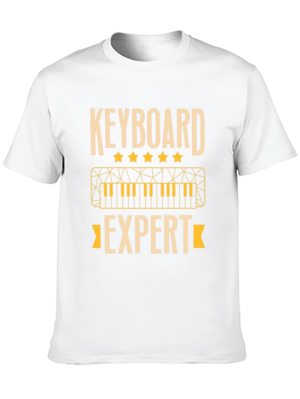 Keyboard Expert Graphic Tee - Musician T-Shirt