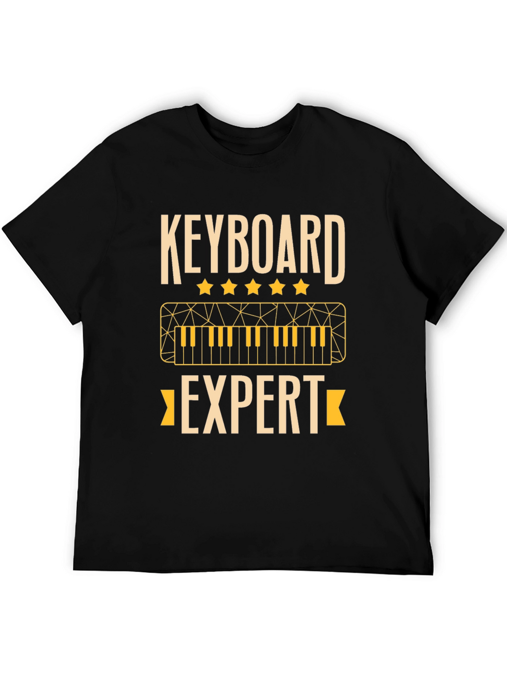 Keyboard Expert Graphic Tee - Musician T-Shirt