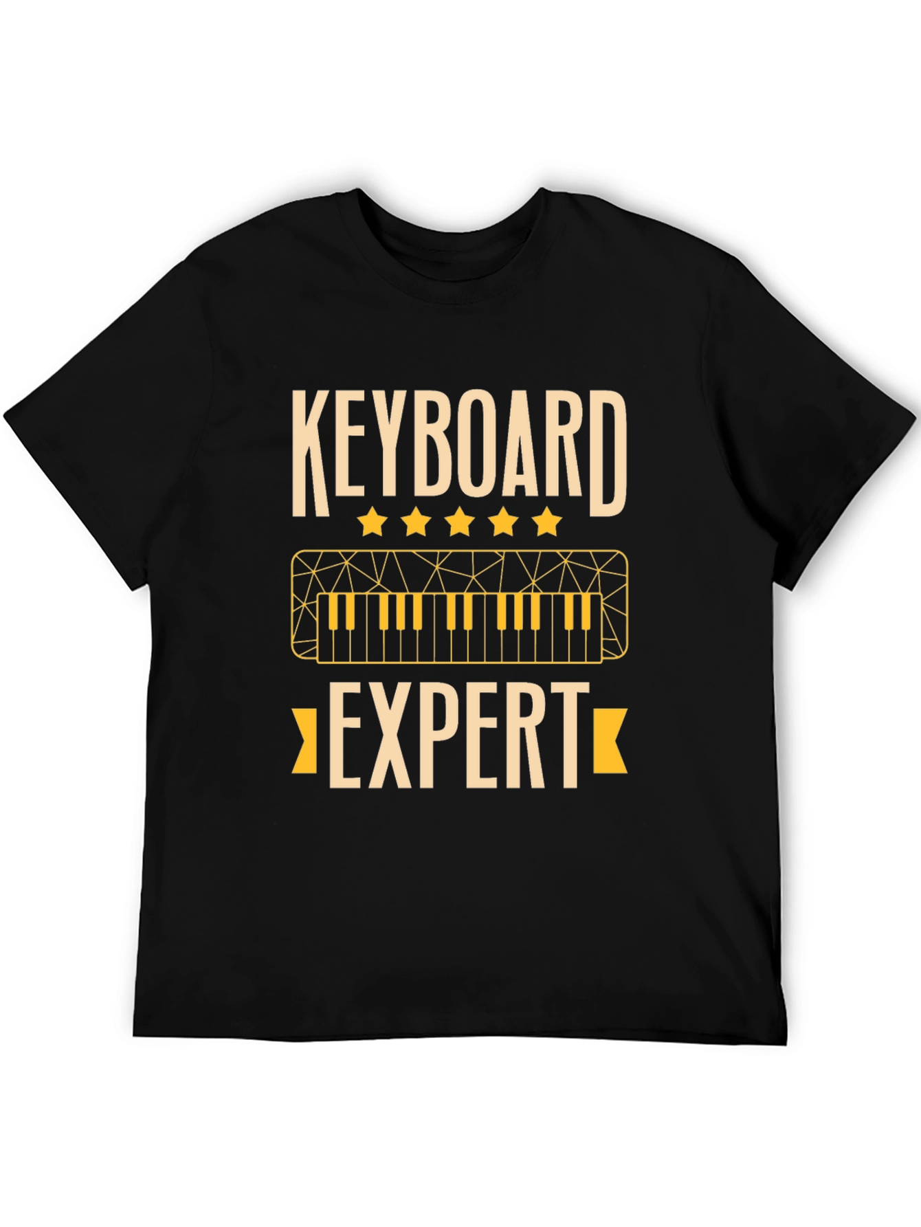 Keyboard Expert Graphic Tee - Musician T-Shirt