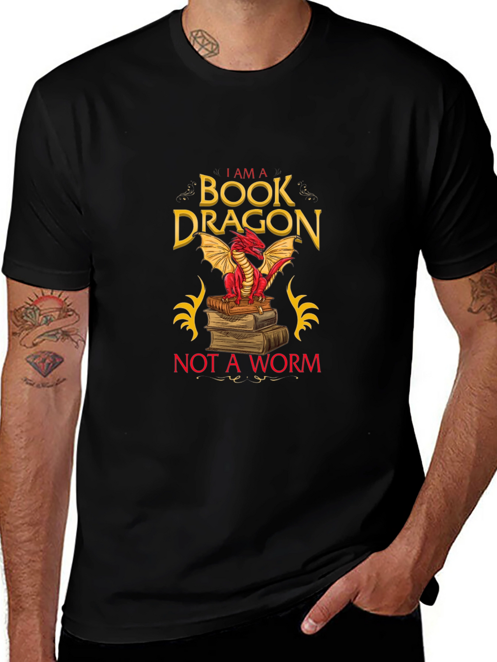 Book Dragon T-Shirt