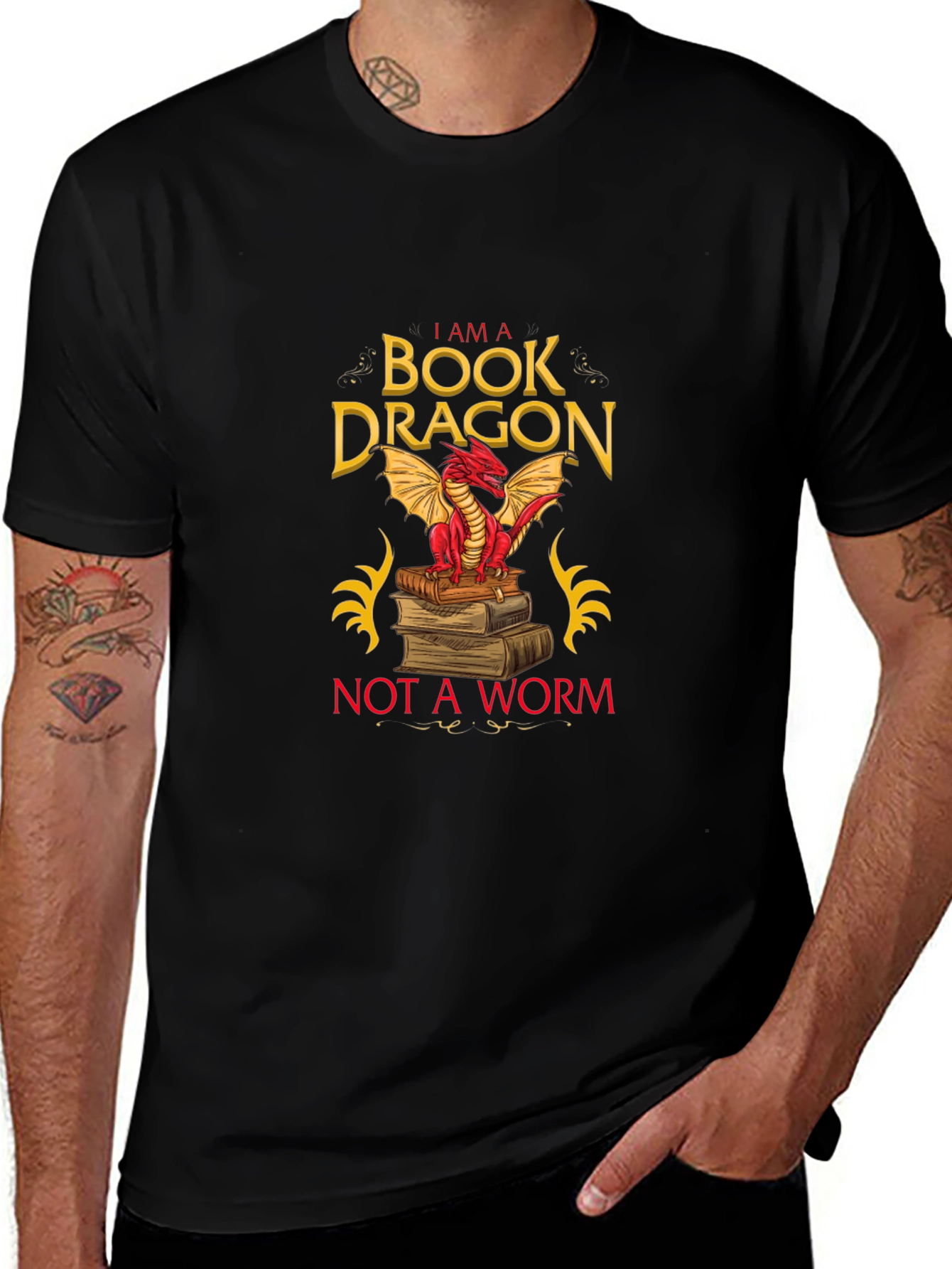 Book Dragon T-Shirt