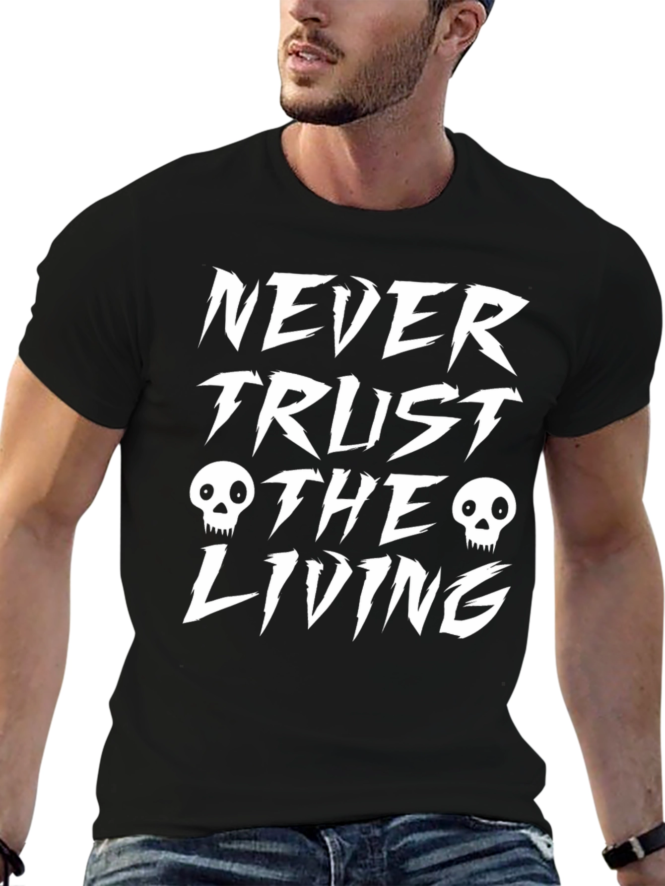 Never Trust the Living Graphic Tee