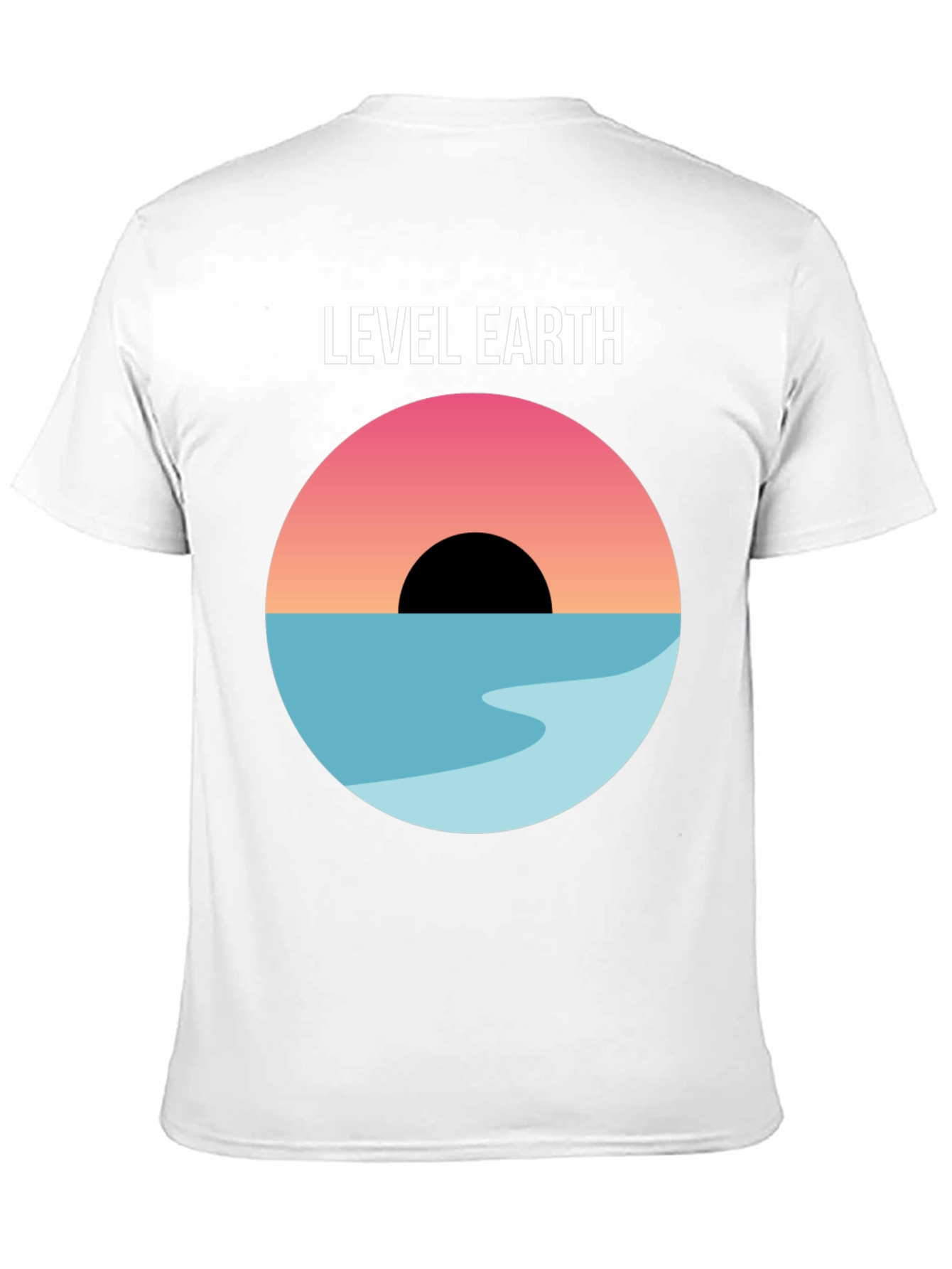 Level Earth Graphic Tee - Flat Earth Design