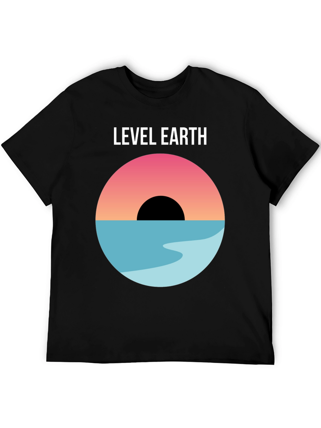 Level Earth Graphic Tee - Flat Earth Design