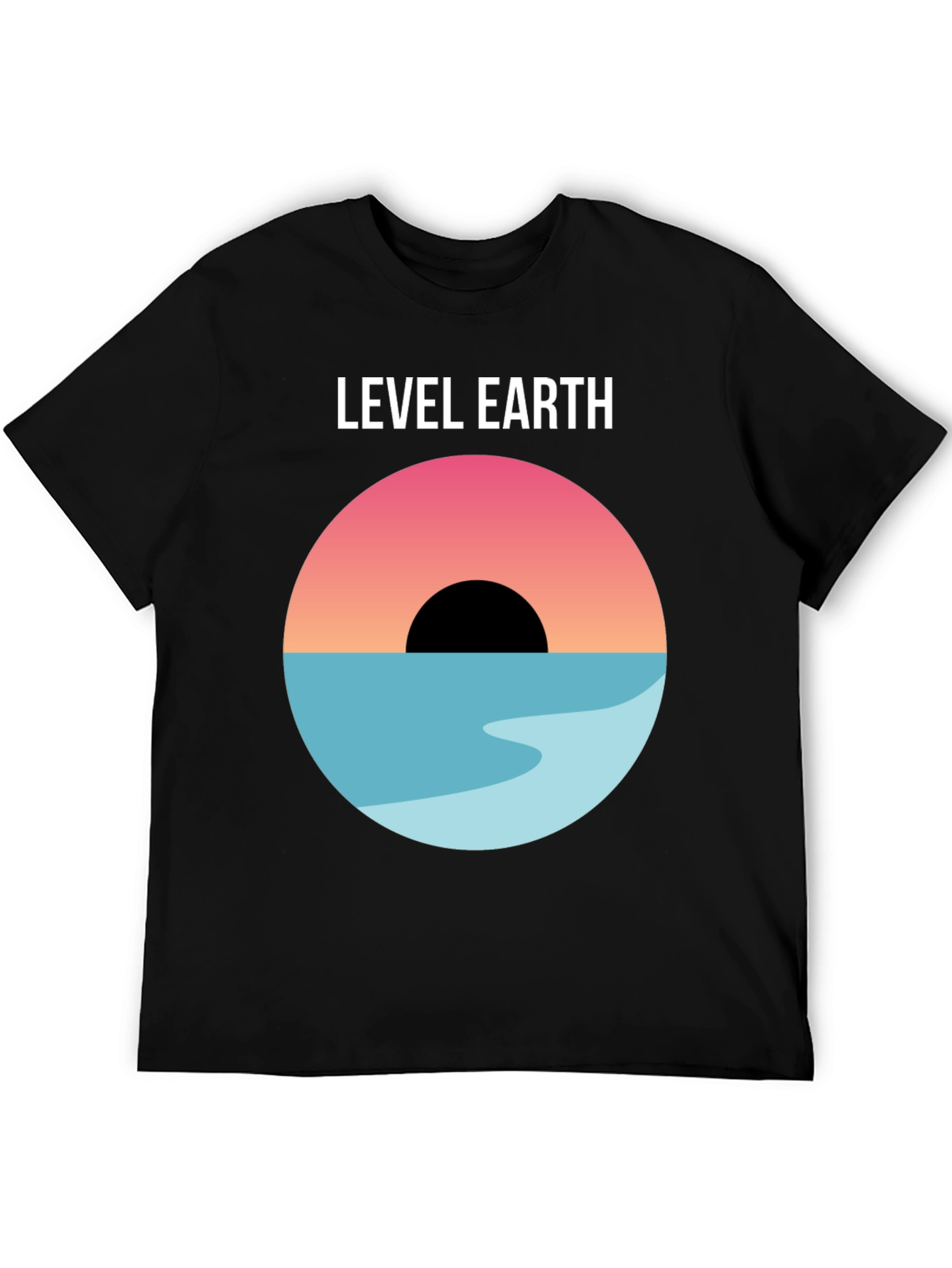 Level Earth Graphic Tee - Flat Earth Design