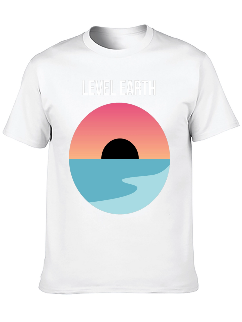 Level Earth Graphic Tee - Flat Earth Design