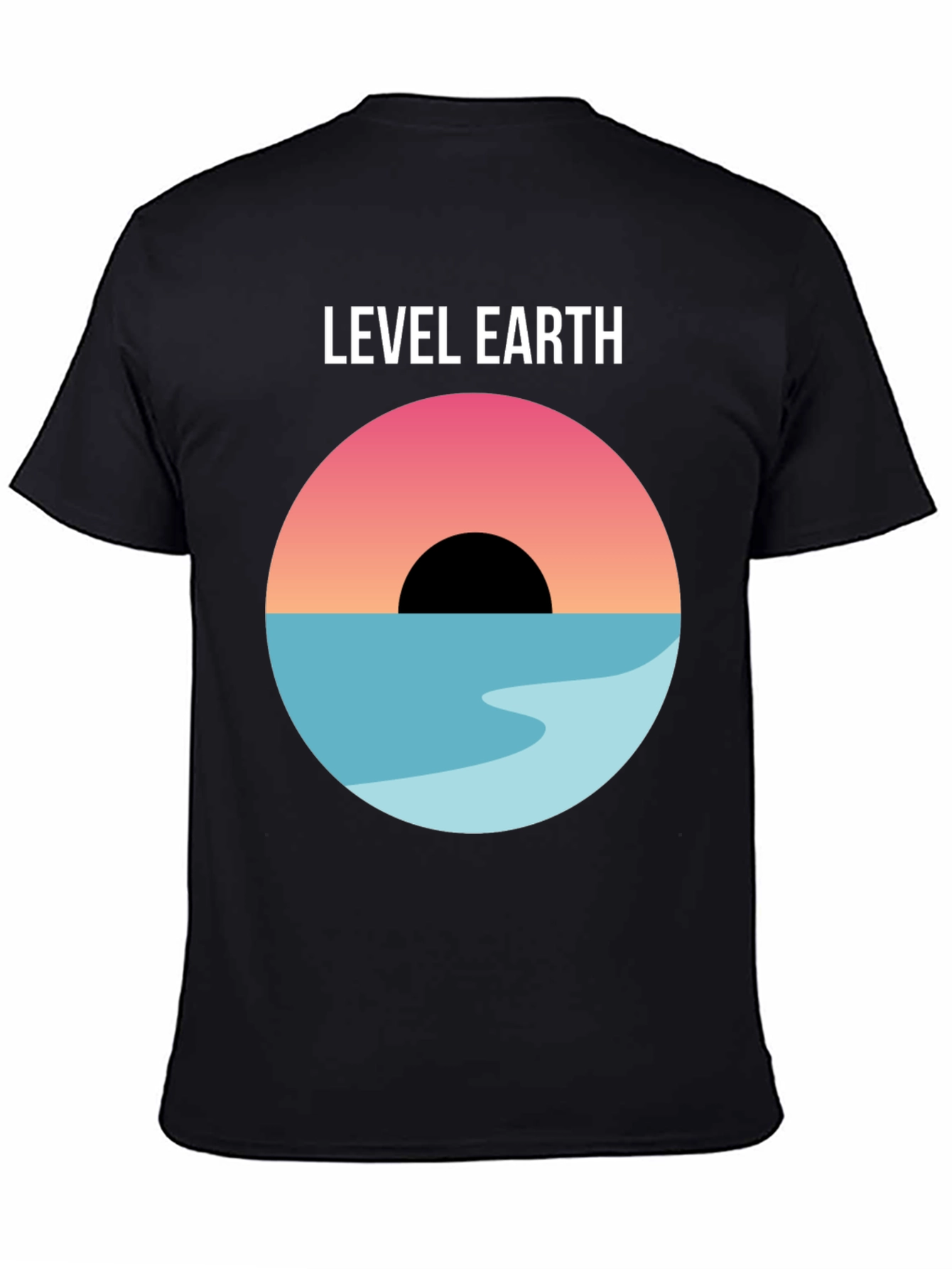 Level Earth Graphic Tee - Flat Earth Design