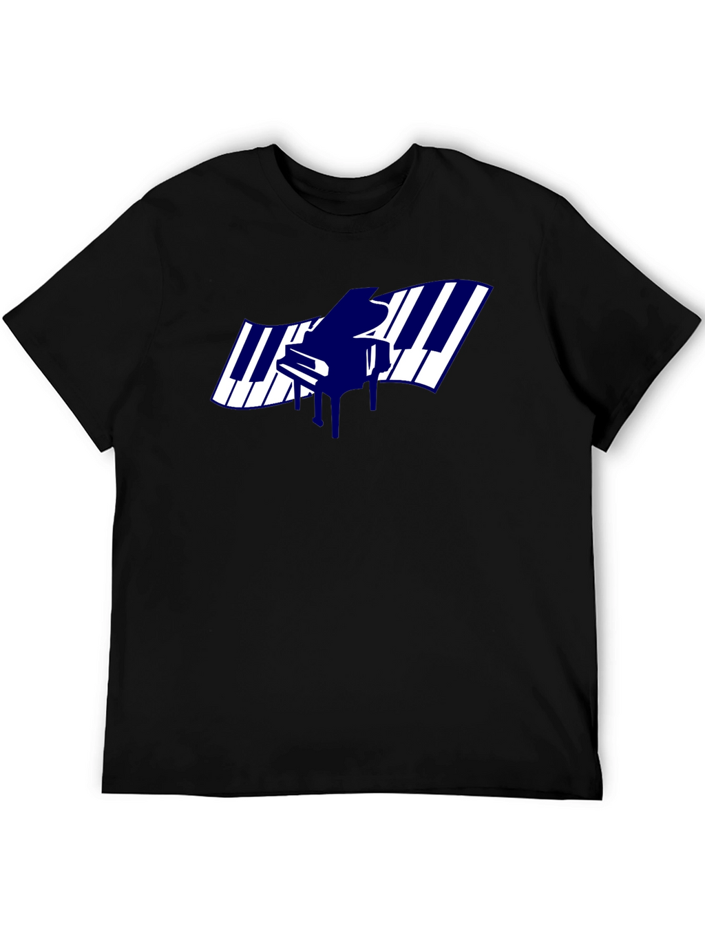 Piano Keys Graphic T-Shirt - Music Lover Tee