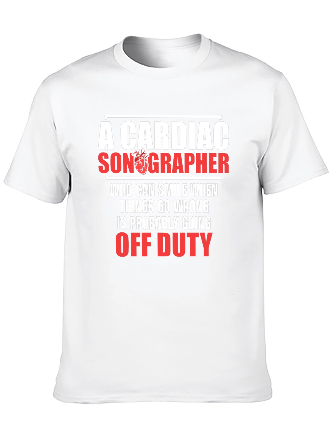 Cardiac Sonographer Graphic T-Shirt