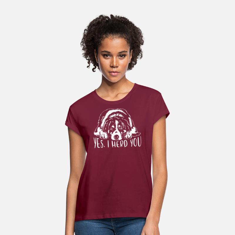 Australian Shepherd Dog Yes I Herd You Dog Quote