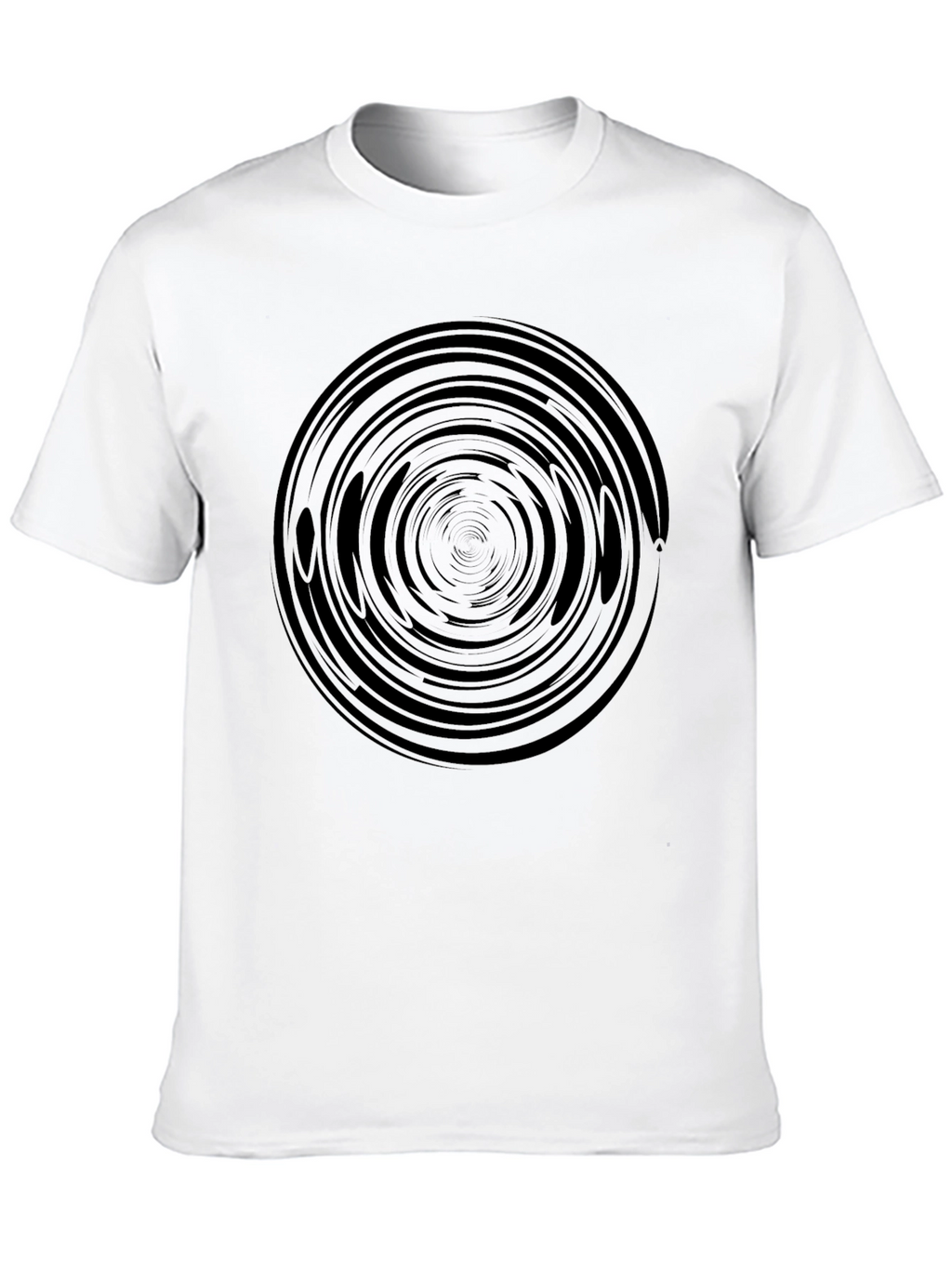 Abstract Vortex Graphic T-Shirt