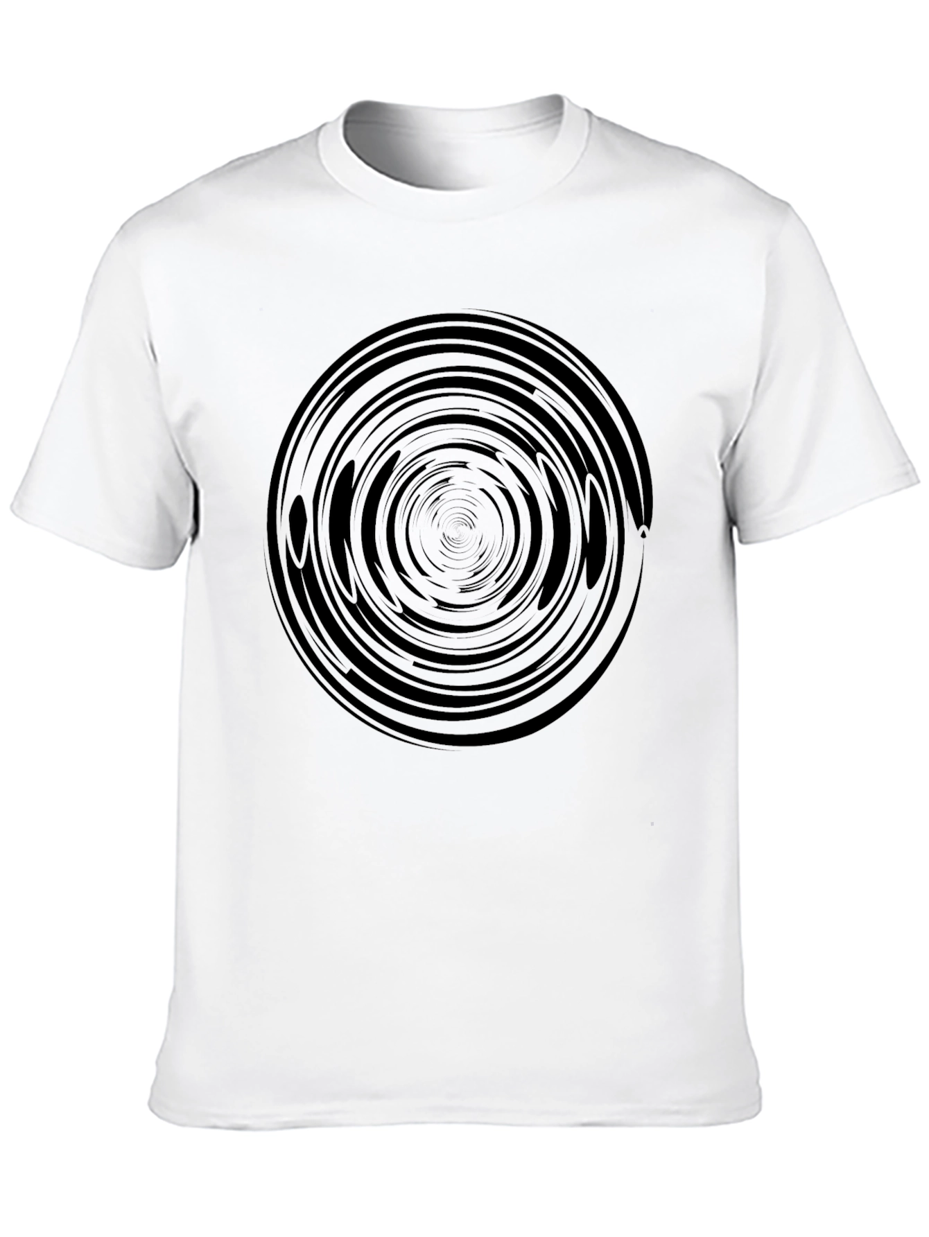Abstract Vortex Graphic T-Shirt