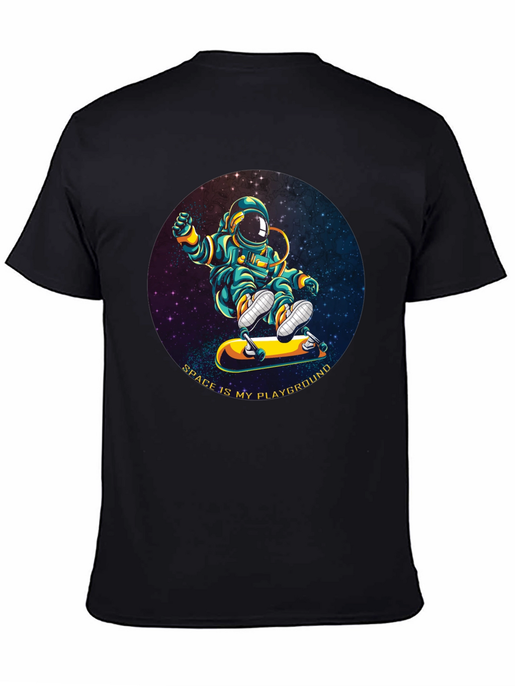 Astronaut Skateboarder T-Shirt - Space is My Playground