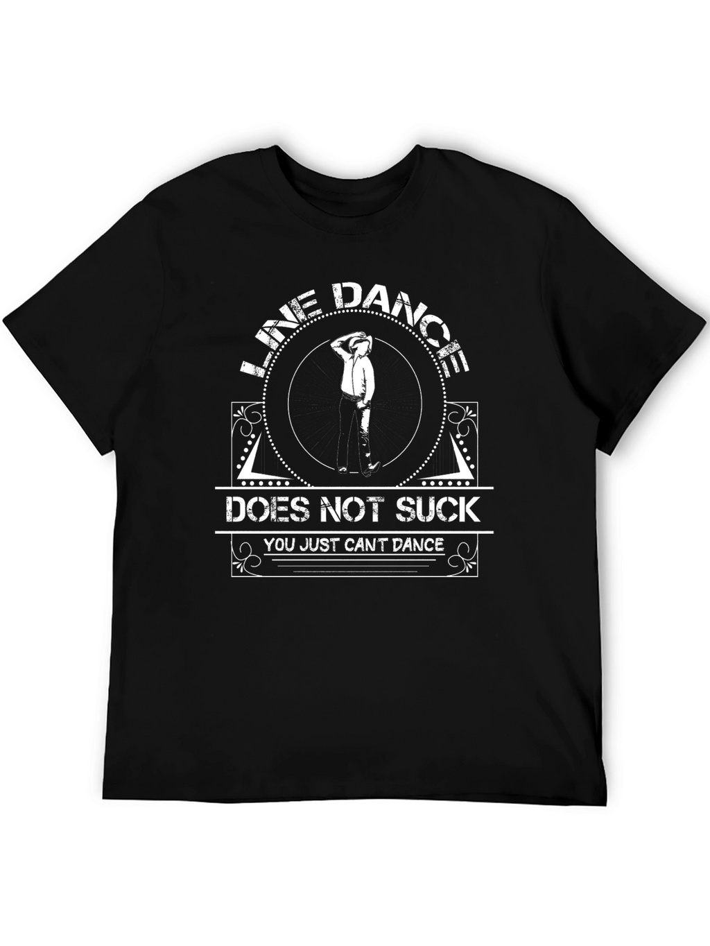 Line Dance Graphic T-Shirt - Does Not Suck!