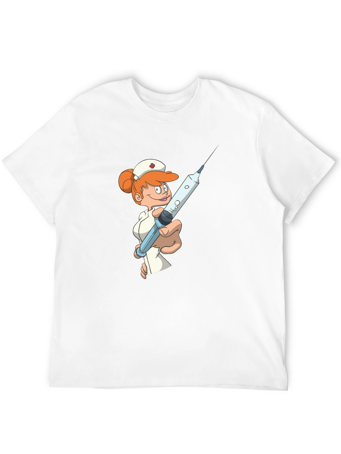 Cartoon Nurse T-Shirt