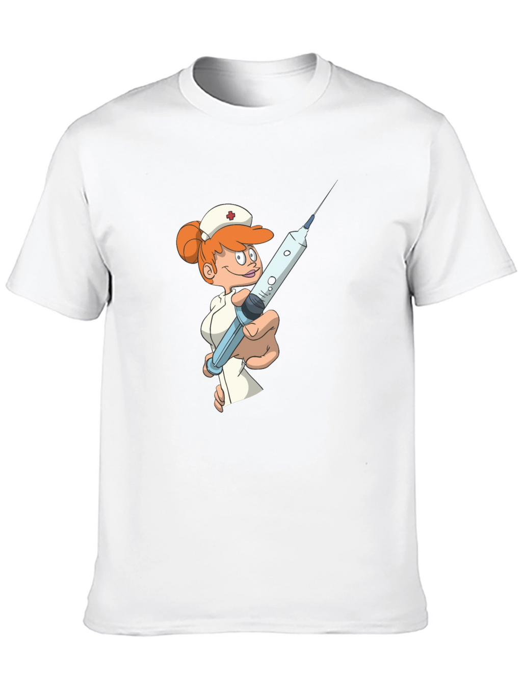 Cartoon Nurse T-Shirt