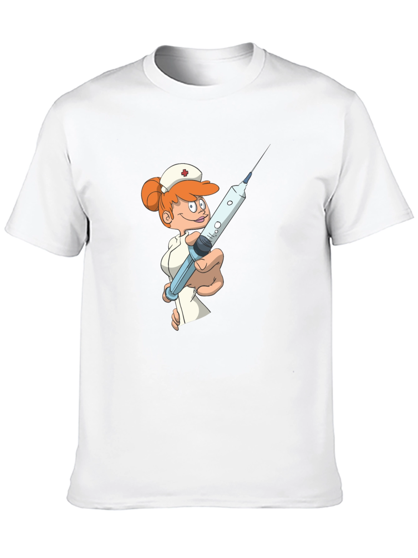Cartoon Nurse T-Shirt
