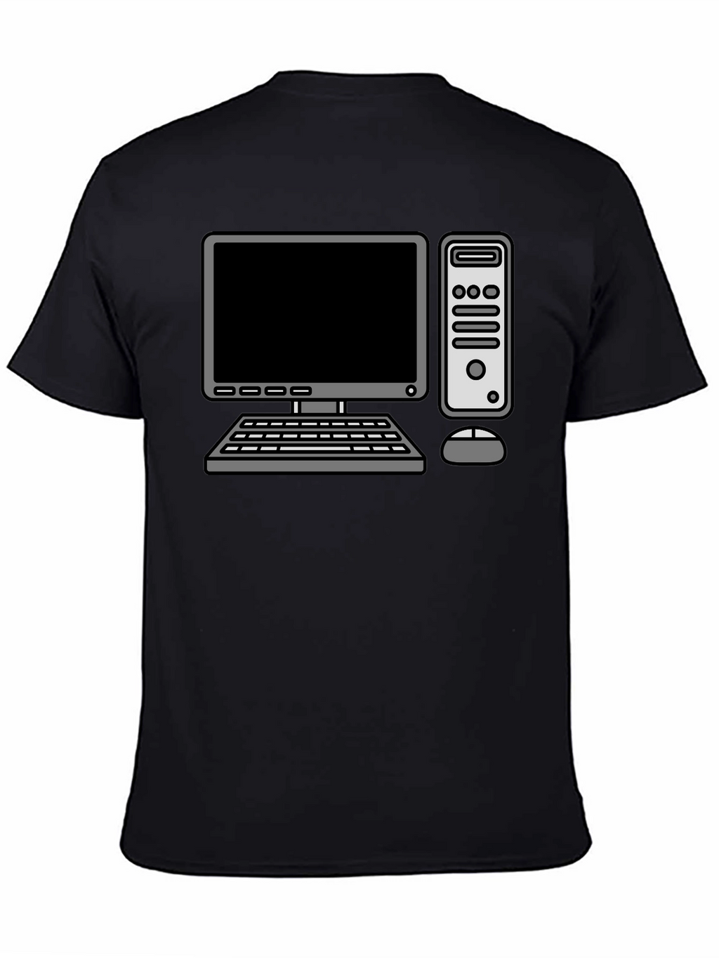 Retro Computer Graphic T-Shirt - Geek Chic