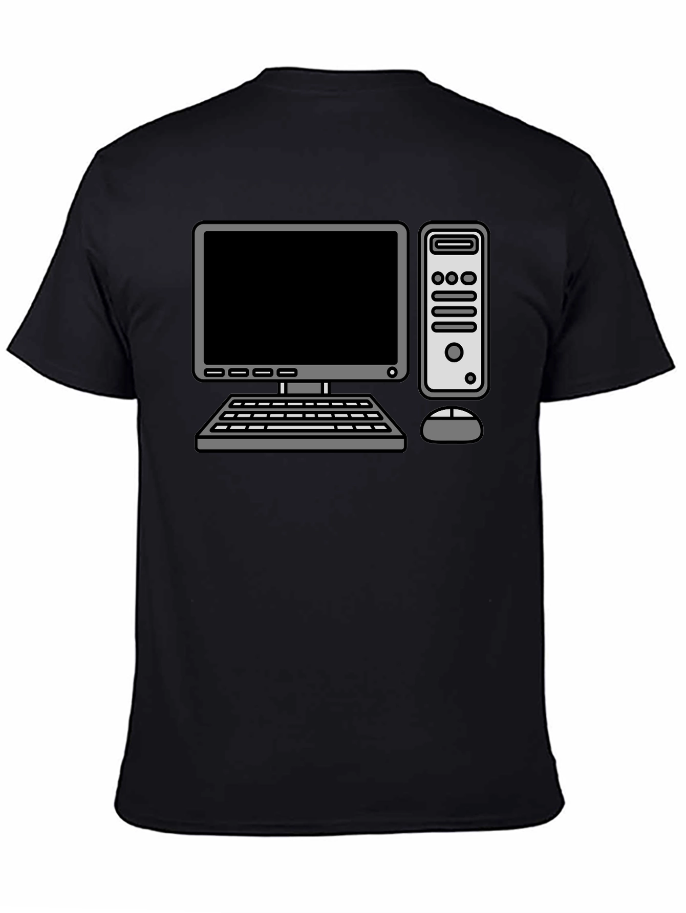Retro Computer Graphic T-Shirt - Geek Chic