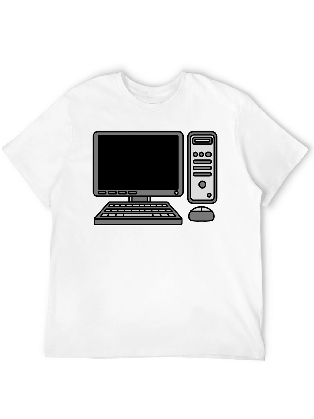 Retro Computer Graphic T-Shirt - Geek Chic