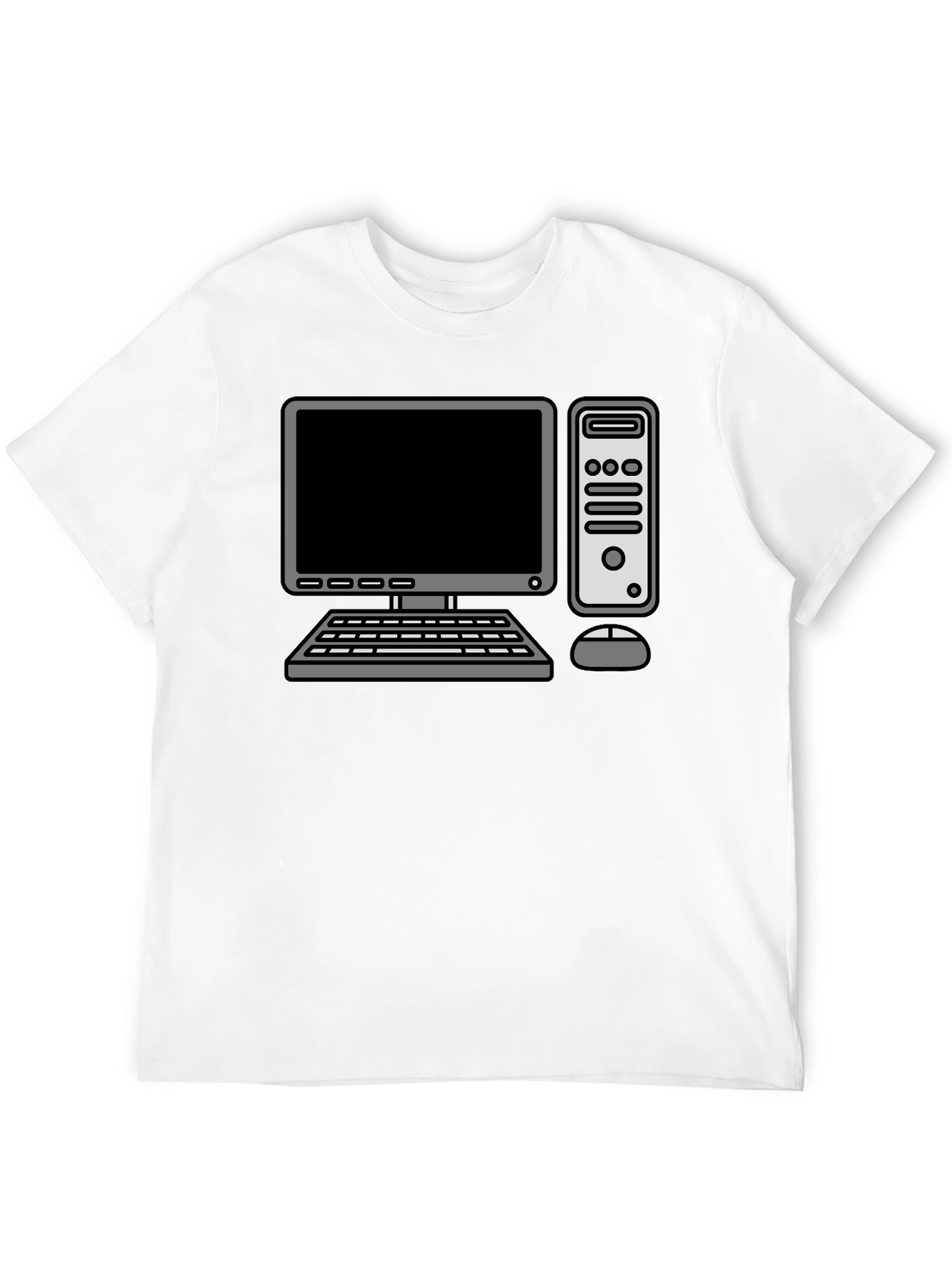 Retro Computer Graphic T-Shirt - Geek Chic