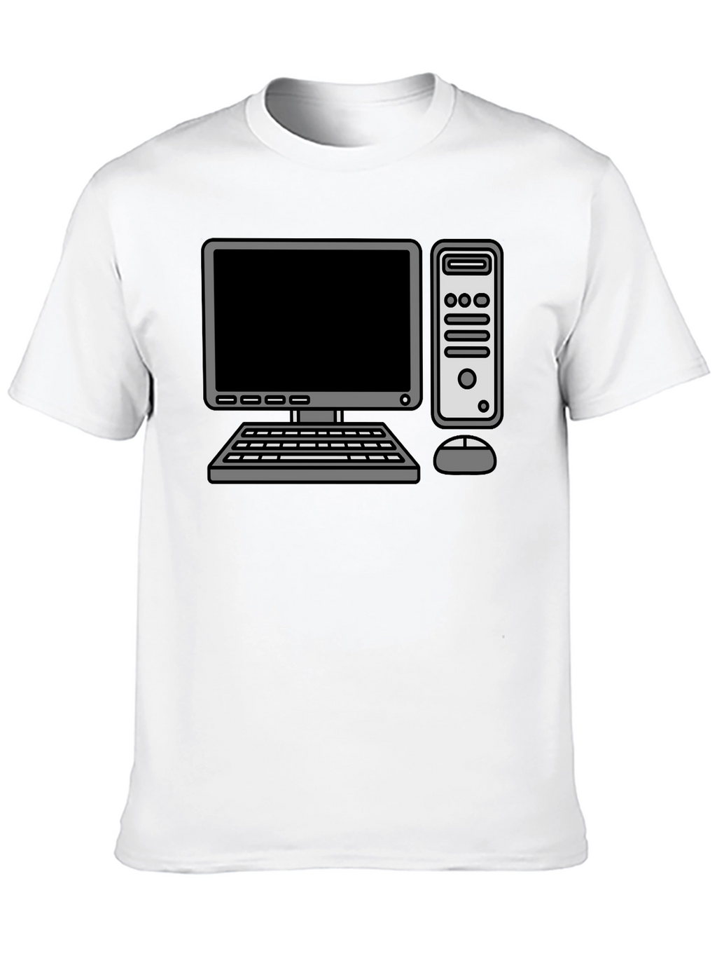 Retro Computer Graphic T-Shirt - Geek Chic