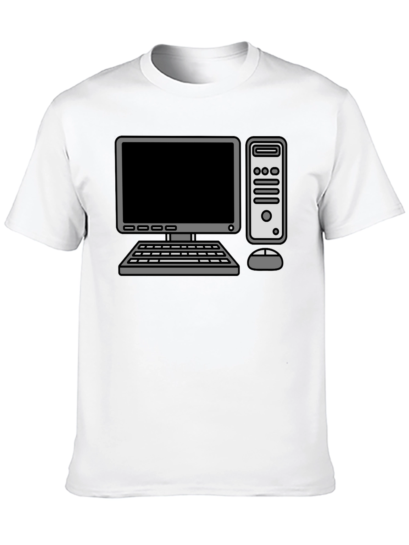 Retro Computer Graphic T-Shirt - Geek Chic