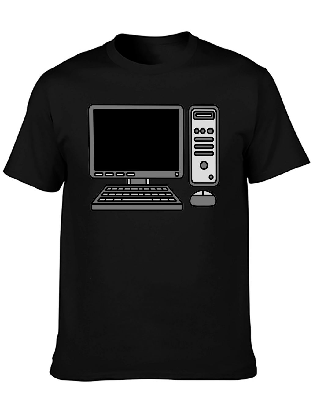 Retro Computer Graphic T-Shirt - Geek Chic