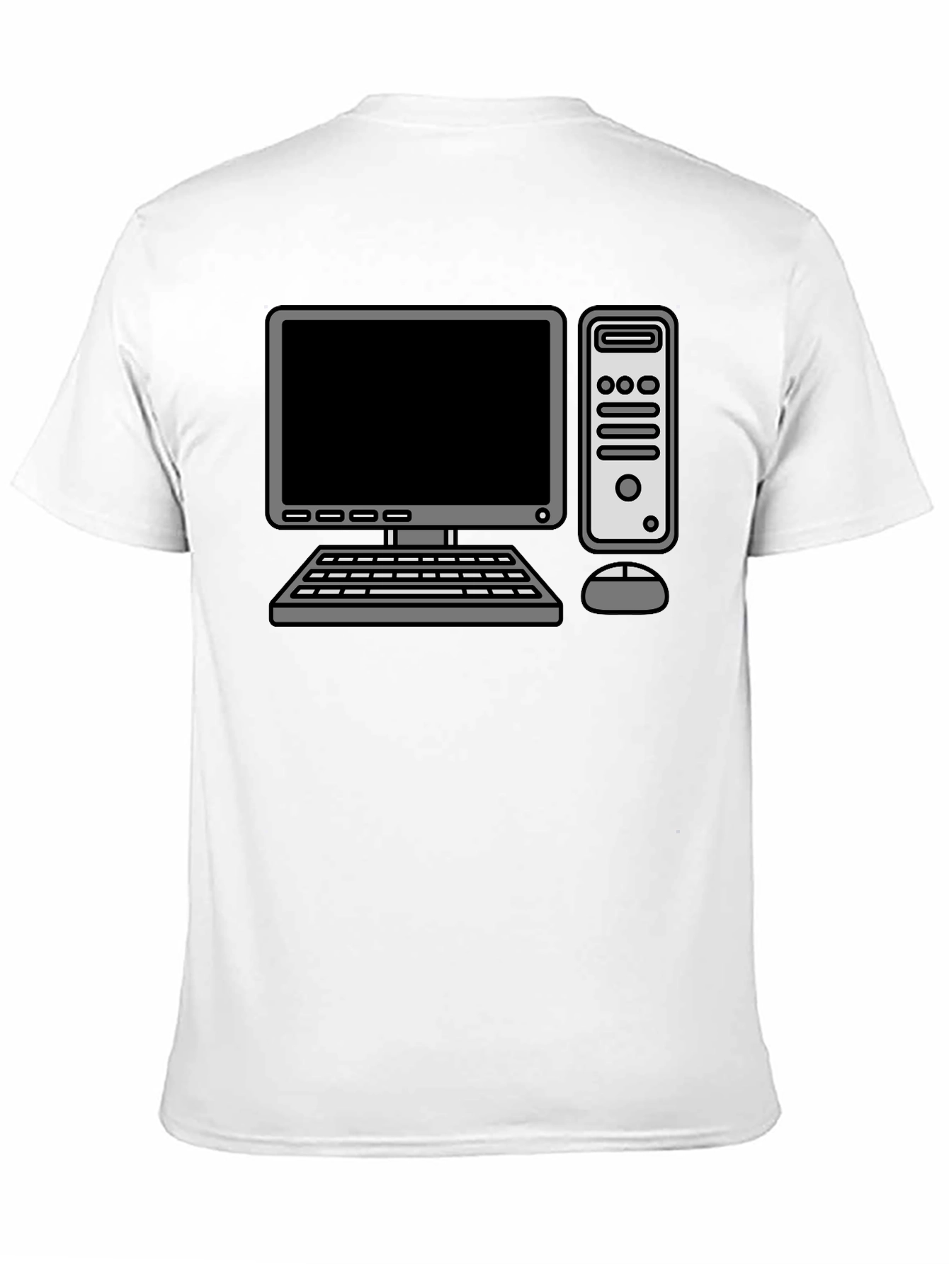 Retro Computer Graphic T-Shirt - Geek Chic