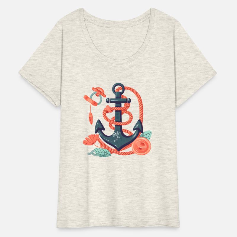 Awesome Anchor Comic Style Maritime Adventure