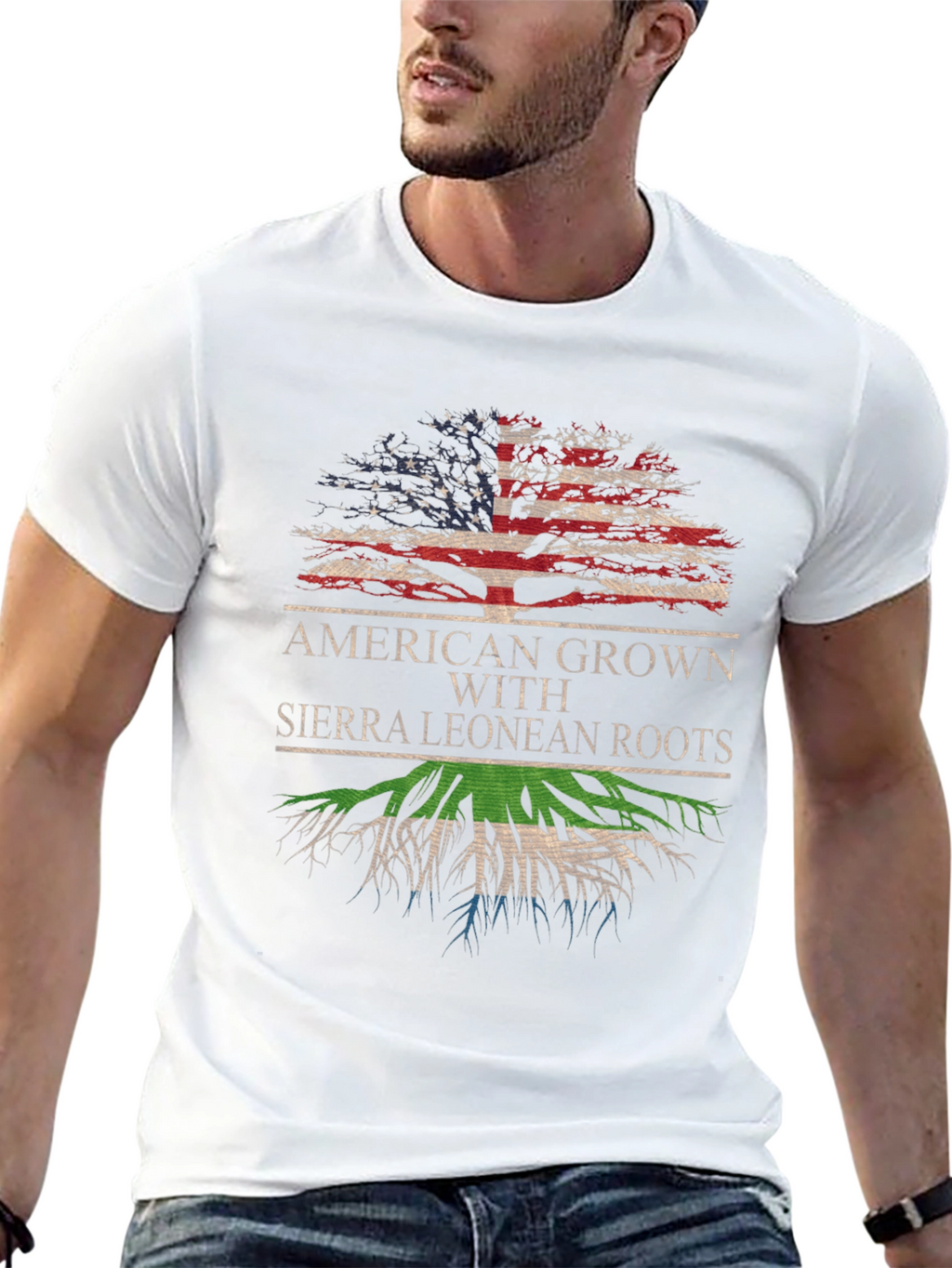 American Sierra Leonean Roots T-Shirt