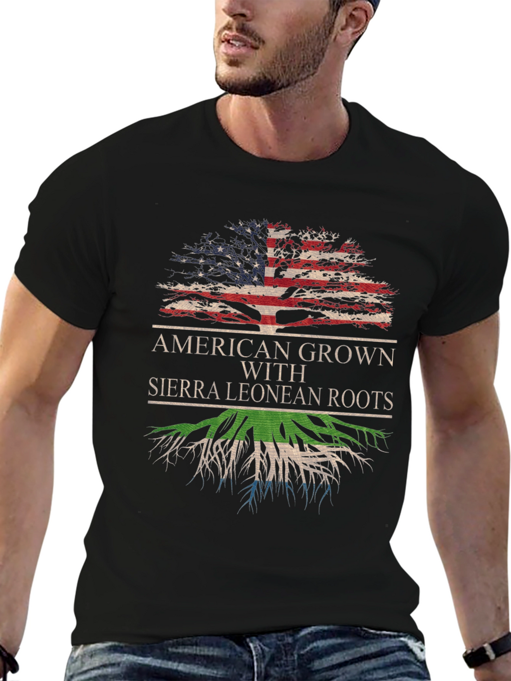 American Sierra Leonean Roots T-Shirt