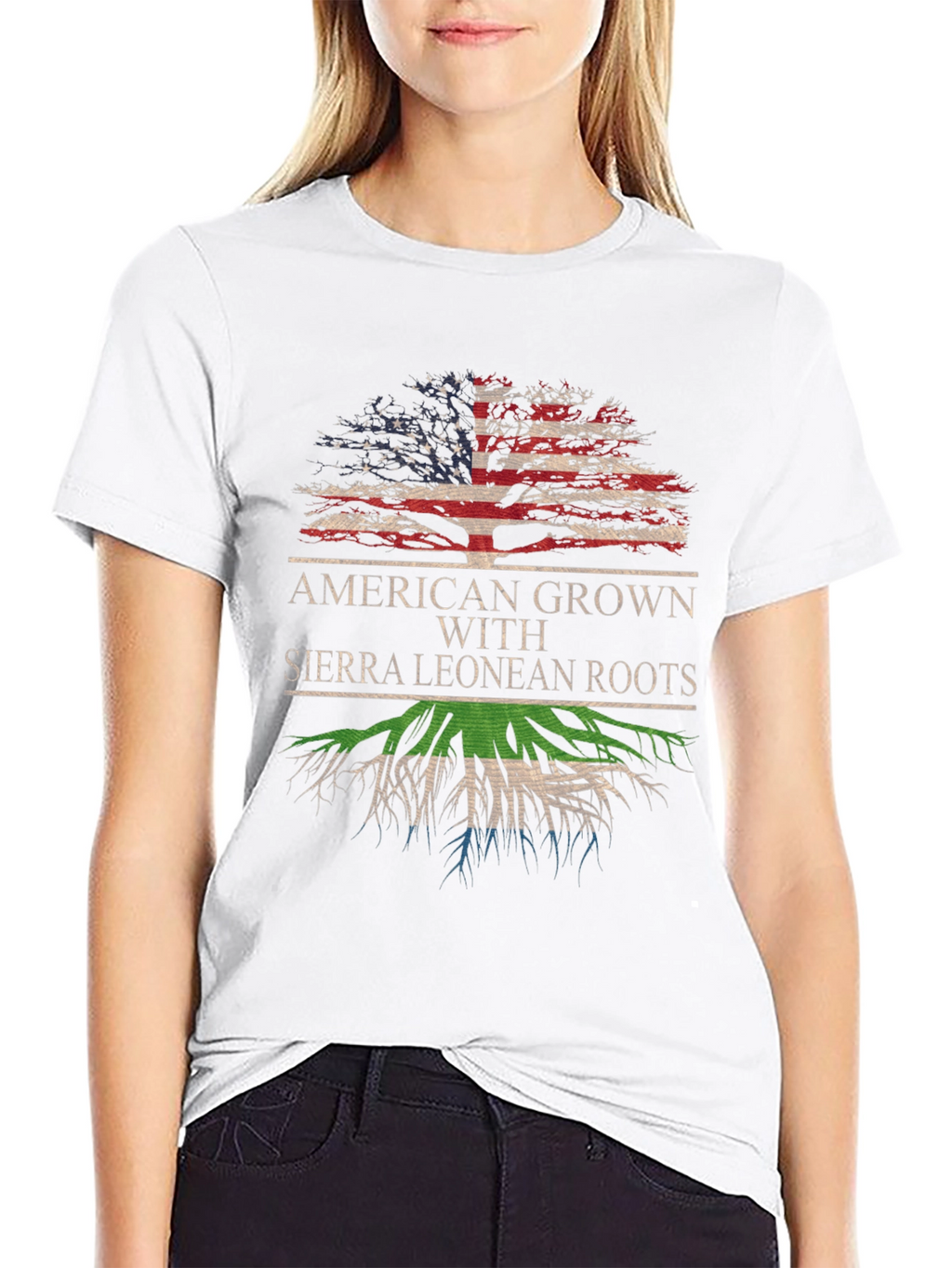 American Sierra Leonean Roots T-Shirt