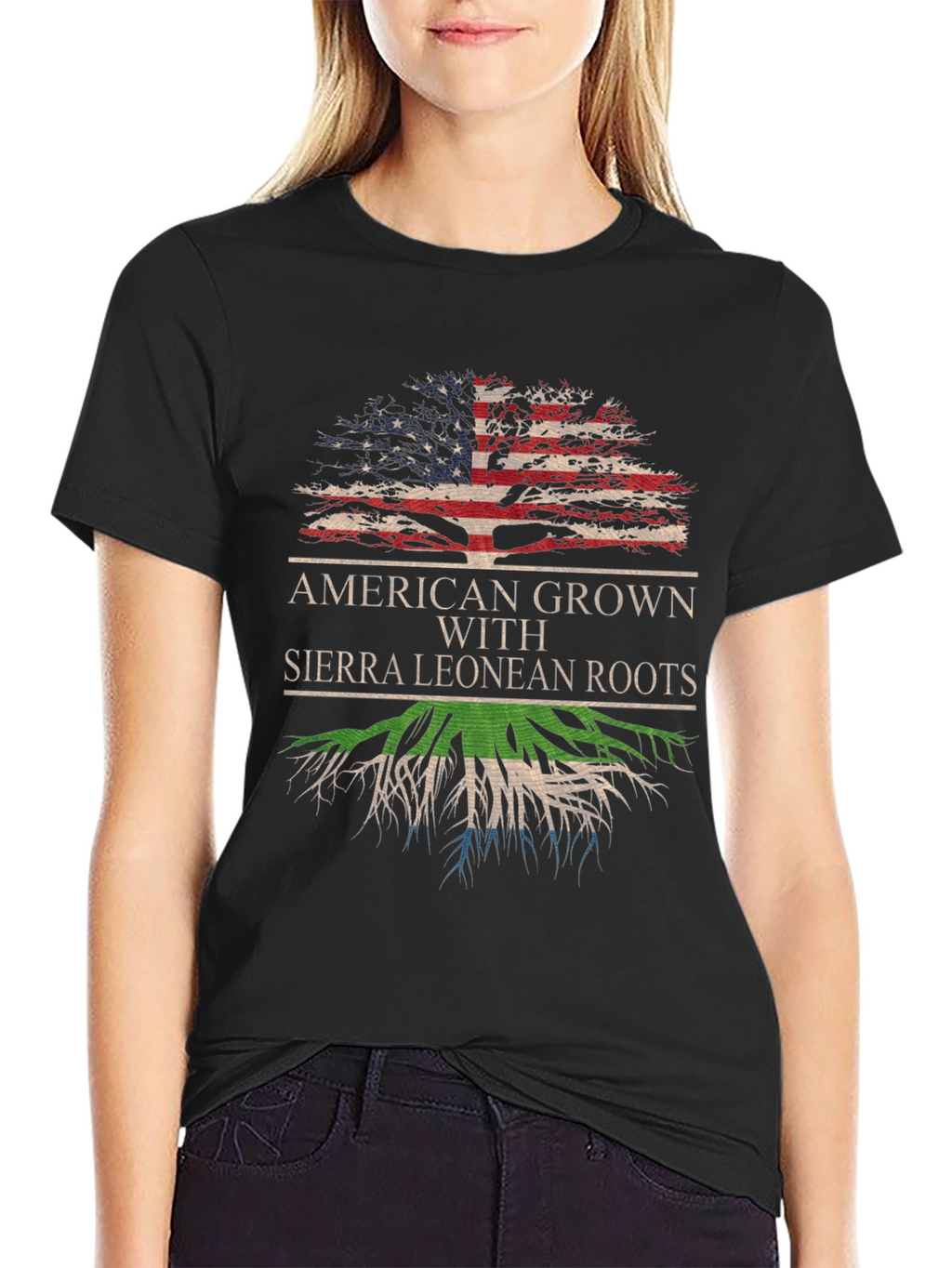 American Sierra Leonean Roots T-Shirt