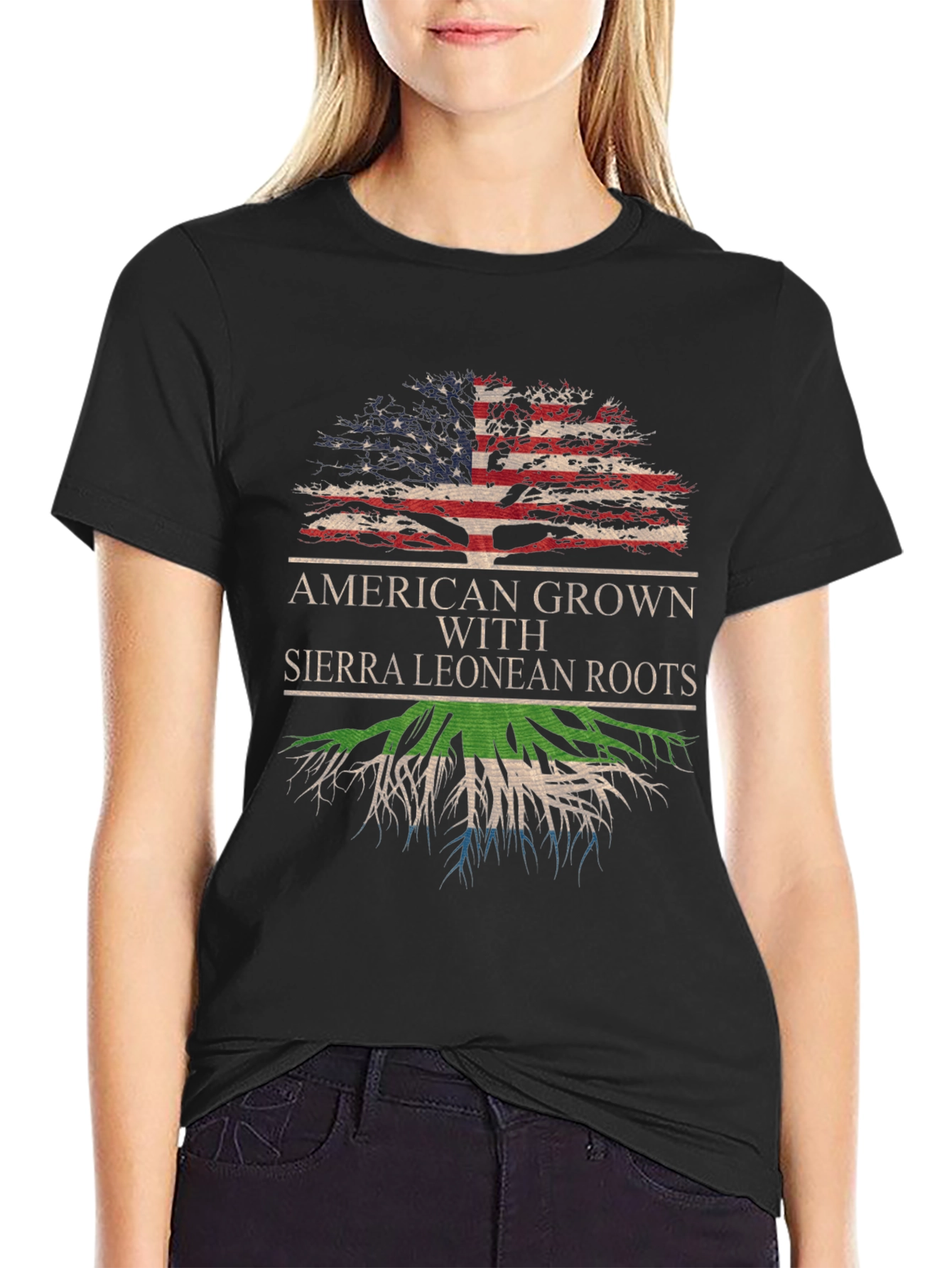 American Sierra Leonean Roots T-Shirt
