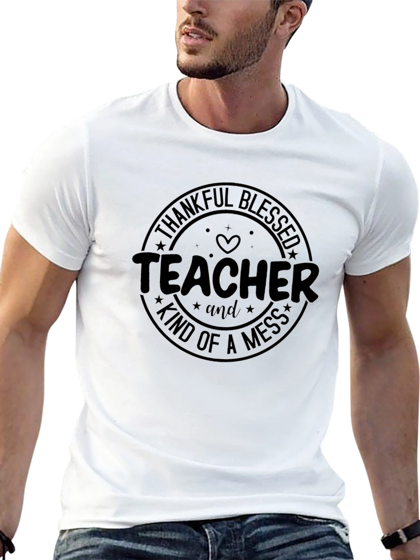 Teacher Kind of a Mess Graphic Tee