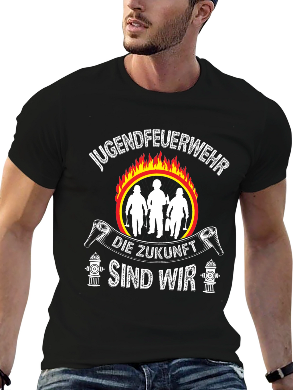 Youth Fire Department T-Shirt - Future is Us
