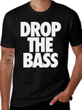 Drop The Bass Graphic T-Shirt - Black