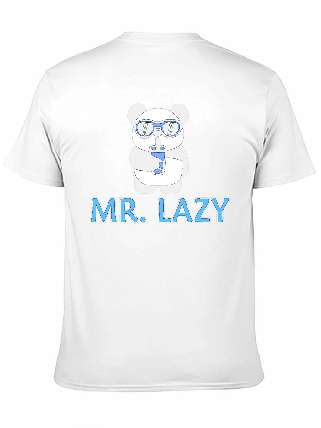 Mr. Lazy T-Shirt: Cool Panda Design